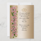 Woensdag Uitnodigingselegant Kaart (Achterkant)