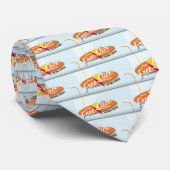 Woensdag Village Inn Pie Rush Stropdas (Opgerold)