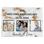 Woensdagdag marmer goudfoto groot cadeauzakje (Achterkant)