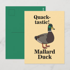Woerd Kwak-Tastische Eend Briefkaart