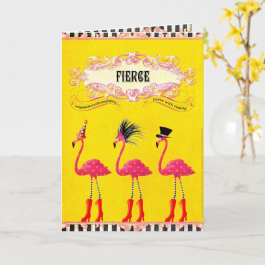 Woest (de Kaart van de Verjaardag) (Gele Bloem)