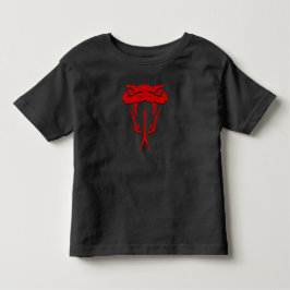 Woest Rood Slangen Gezicht Peuter Fijne Jersey T-S Kinder Shirts
