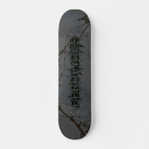 Woest straat verf persoonlijk skateboard