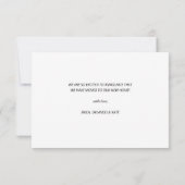 woeste bloemen die we verplaatst hebben kaart (Achterkant)