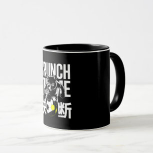 Woeste Crunch Time Voetbal Kat Koffiemok Mok
