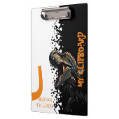 Woeste Dino Spinosaurus Kinder Klembord (Links)