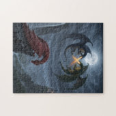 Woeste Drakenstrijd -  Legpuzzel (Horizontaal)