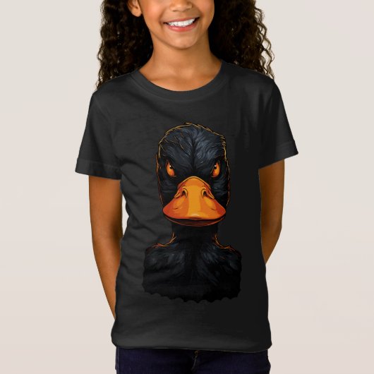 Woeste Eend - Moedig en Stout T-shirt (Voorkant)