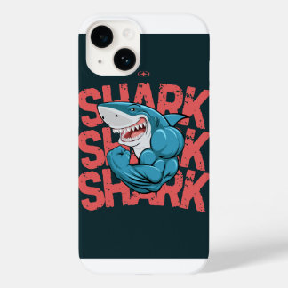 "Woeste Haaienhoes – Oceanische Beest Energie" Case-Mate iPhone 14 Hoesje
