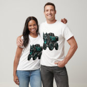 Woeste Pitbull Monstertruck T-shirt (Unisex)