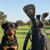 Woeste Rottweiler Doorbraak Golfheadcover