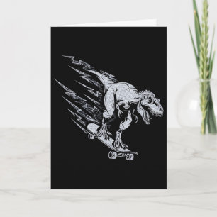 Woeste T-rex Skateboarden Bliksemsnelheid  Kaart