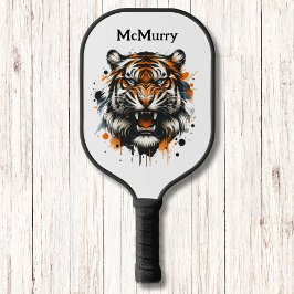 Woeste Tijger Modern Monogram Pickleball Paddle