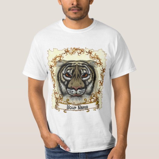 Woeste Tijger T-shirt (Voorkant)