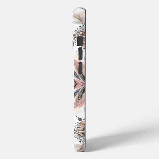 Woeste Veren Case-Mate iPhone Case (Achterkant / Links)