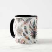 Woeste Veren Mok (Voorkant links)
