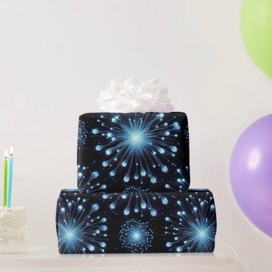 Woeste Vuurwerk Cadeaupapier (Feestgeschenken)