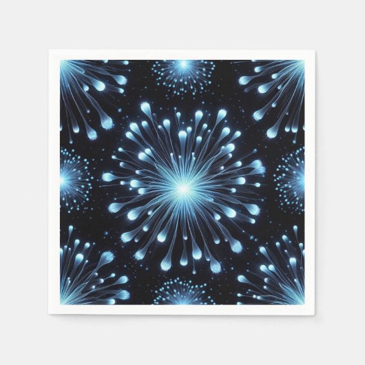 Woeste Vuurwerk Servet (Voorkant)