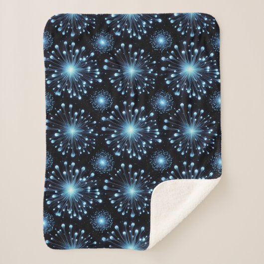 Woeste Vuurwerk  Sherpa Deken (Voorkant)