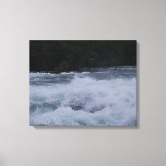 Woeste wateren van de Niagara! Canvas Afdruk