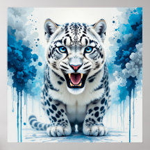 Woeste Witte Luipaard