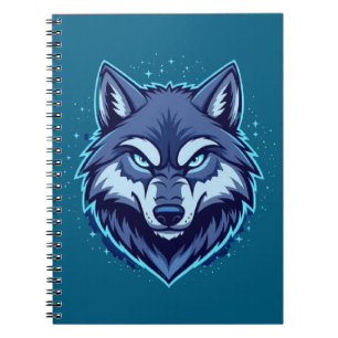 Woeste Wolf – Symbool van Kracht en Vrijheid Notitieboek