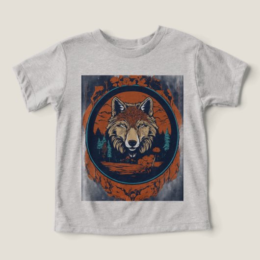 Woeste Wolfskop (Design voorkant)