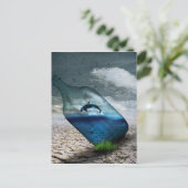 woestijn-749 briefkaart (Staand voorkant)