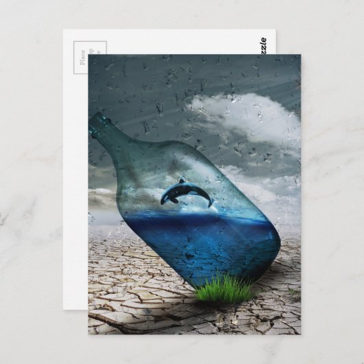 woestijn-749 briefkaart (Voorkant / Achterkant)