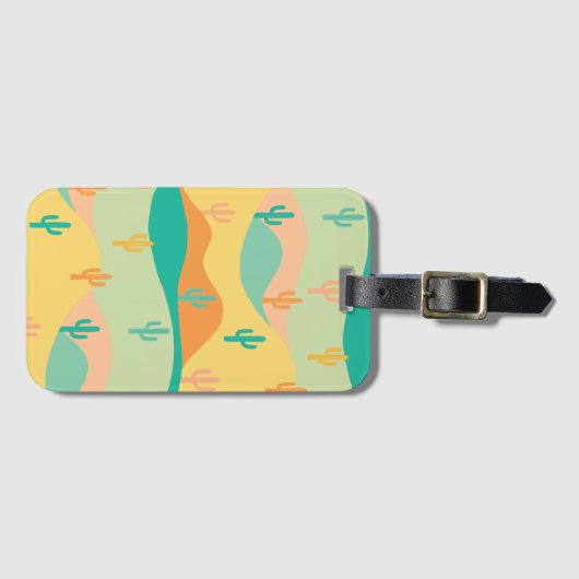 woestijn bagagelabel (Voorkant (horizontaal))