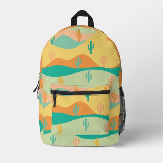 woestijn bedrukte rugzak (Voorkant)