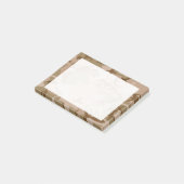 Woestijn Beige Bruin Groen Camo Camouflage Post-it® Notes (Schuin)