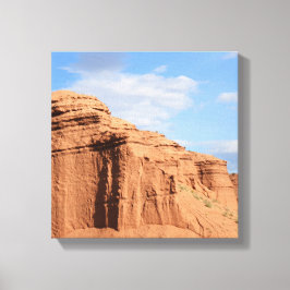 Woestijn Bergen Canvas Afdruk