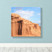 Woestijn Bergen Canvas Afdruk (Insitu (Houten vloer))