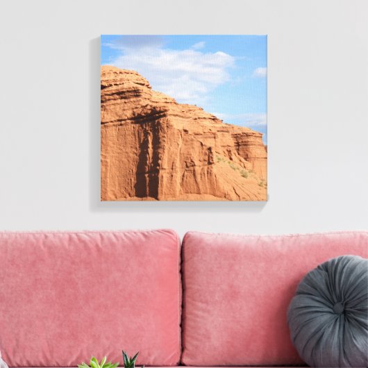 Woestijn Bergen Canvas Afdruk (Insitu (Woonkamer))