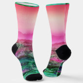 Woestijn Bergen Sokken (Gebogen)