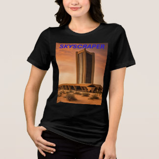 Woestijn Betonnen Icoon Dames Tri-Blend T-shirt