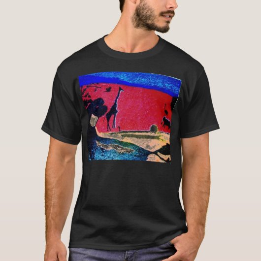woestijn bij zonsopgang T-shirt (Voorkant)