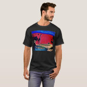 woestijn bij zonsopgang T-shirt (Voorkant volledig)