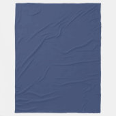 Woestijn Blauw Fleece Deken (Voorkant)