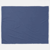 Woestijn Blauw Fleece Deken (Voorkant (Horizontaal))