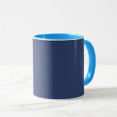 Woestijn Blauw Mok (Voorkant rechts)