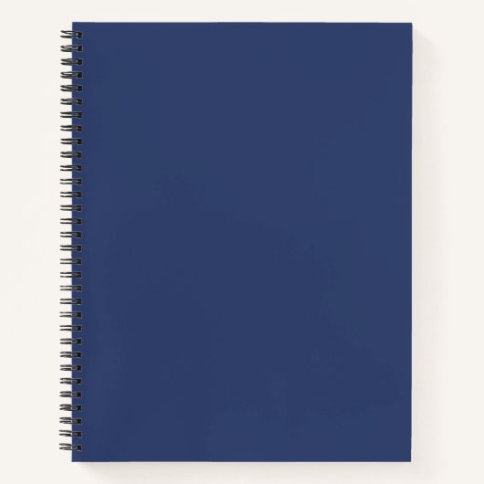 Woestijn Blauw Notitieboek (Voorkant)