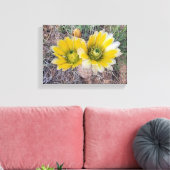 Woestijn Bloeit Canvas Afdruk (Insitu (Woonkamer))