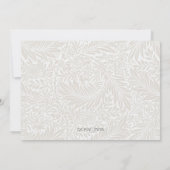 Woestijn Bloemen Save The Date (Achterkant)