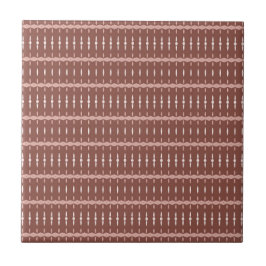 Woestijn Blush Afrikaanse Terracotta Geometrisch Tegeltje