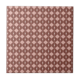 Woestijn Blush Afrikaanse Terracotta Geometrisch Tegeltje