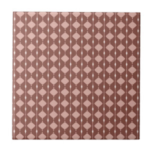Woestijn Blush Afrikaanse Terracotta Geometrisch Tegeltje