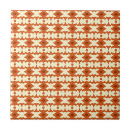 Woestijn Blush Afrikaanse Terracotta Geometrisch Tegeltje