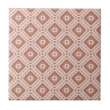 Woestijn Blush Afrikaanse Terracotta Geometrisch